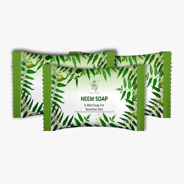 Neem, Aloevera and Tulsi Soap (100g) (Pack of 3)